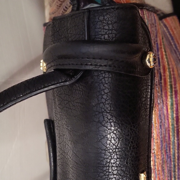 Henri Bendel leather & weaver large bag - Picture 6 of 12